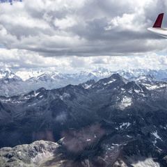 Flugwegposition um 12:29:52: Aufgenommen in der Nähe von Gemeinde Nauders, Österreich in 3334 Meter